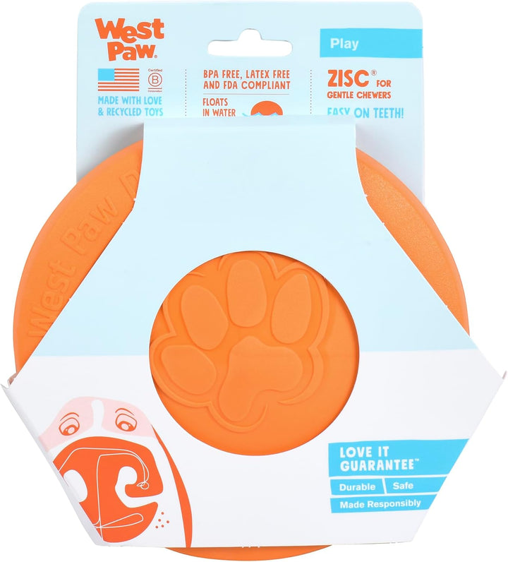 West Paw 27573 Mini Zisc, orange Orange Ã˜ 16 cm, Orange Ã˜ 16 cm