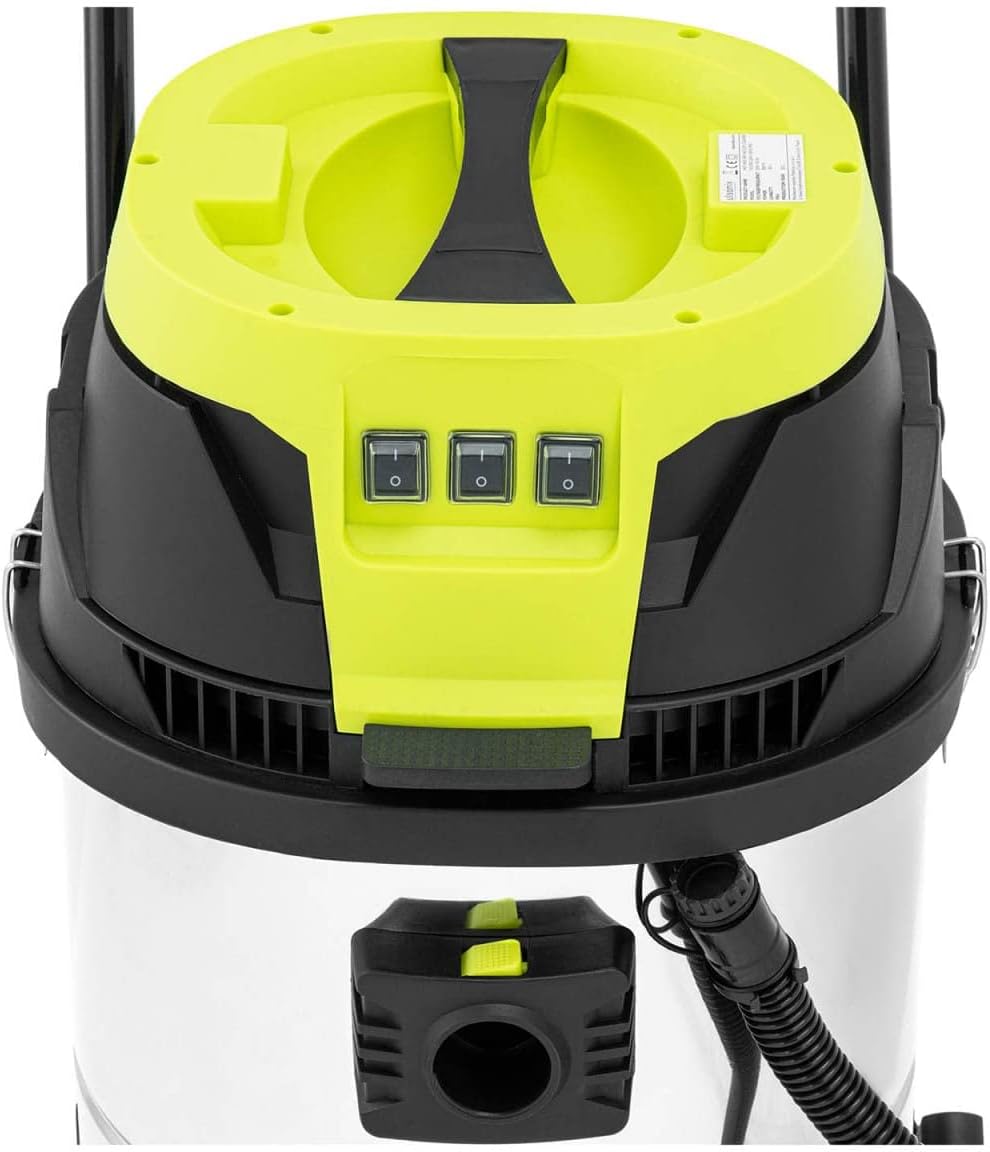 FLOORCLEAN 100VO PRO Nass-Trockensauger >16 kPA 3000 W 100 L Nasssauger Industriestaubsauger Industr