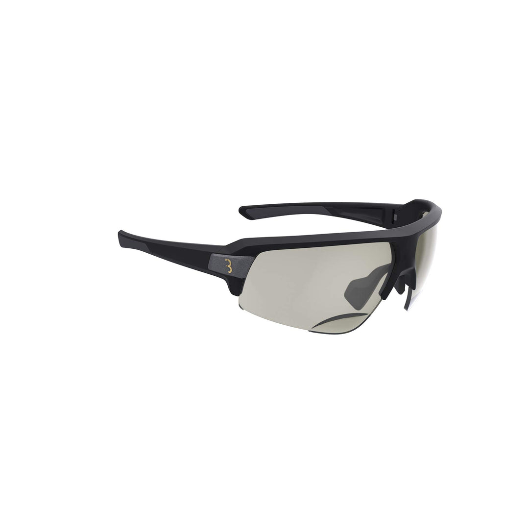 BBB Unisex Impulse Reader Ph Bsg-64ph Fahrrad Sportbrille mit Leseteil für Weitsichtige +2.0 Schwarz