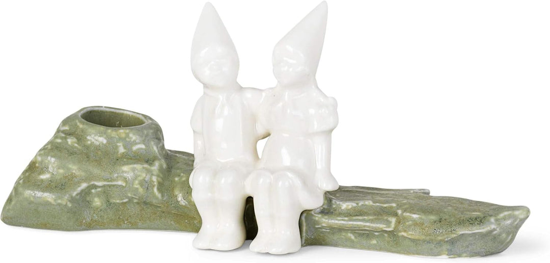 Kähler Weihnachtsumarmung H8.5 cm Weihnachtsgeschichten Dekoration, Weiss Standard Weihnachtsumarmun