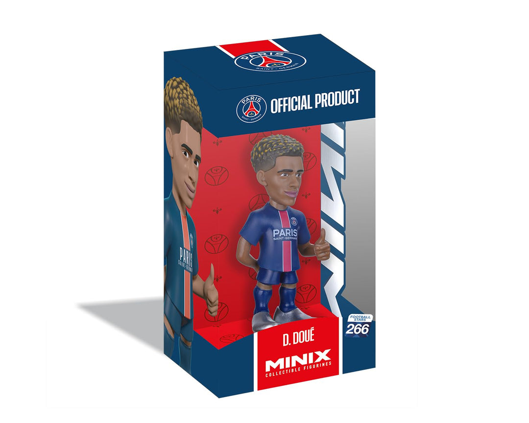 MINIX - Football Stars #266 - PSG - Doué - Sammelfigur 12 cm