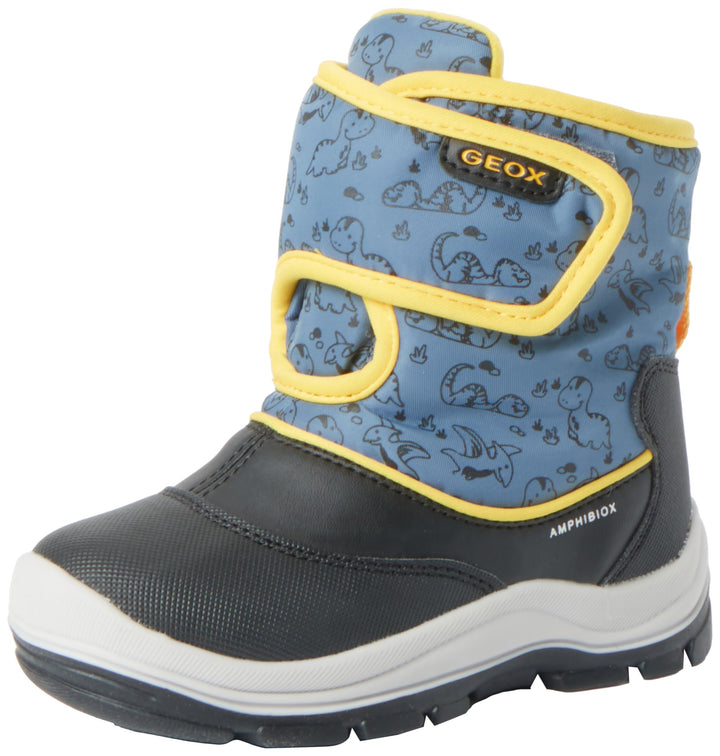 Geox Jungen B Flanfil Boy B ABX Stiefeletten 25 EU Dk Avio Yellow, 25 EU Dk Avio Yellow