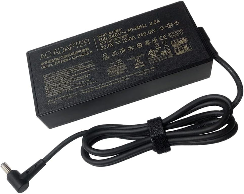 XITAIAN ADP-240EB B 20V 12A 240W 6.0X3.7mm Adapter Netzteil Ladegerät Ersatz für ASUS ROG 15 GX550LX