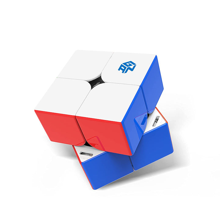 GAN 251M Leap Zauberwürfel 2x2 Magnetischer Speedcube stickerlos 251 Mini Cube 63 Magnete Puzzle Spi