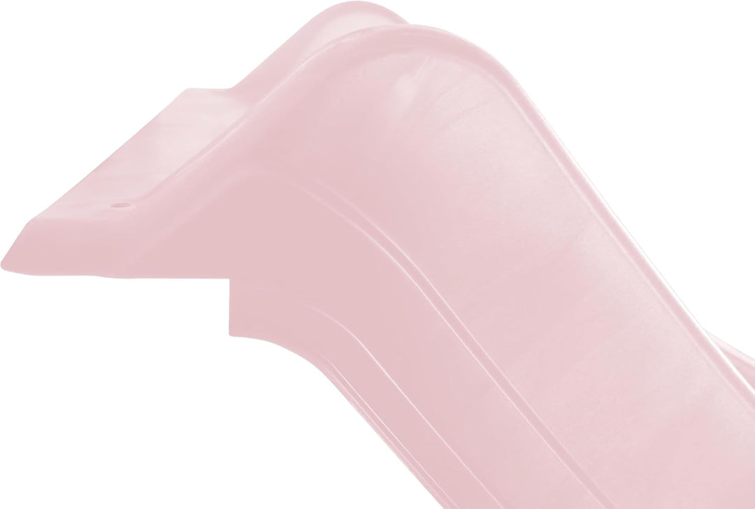 AXI Sky220 Rutsche mit Wasseranschluss Pastellrosa - 220 cm | Anbau Element für Kinder Spielturm/Spi