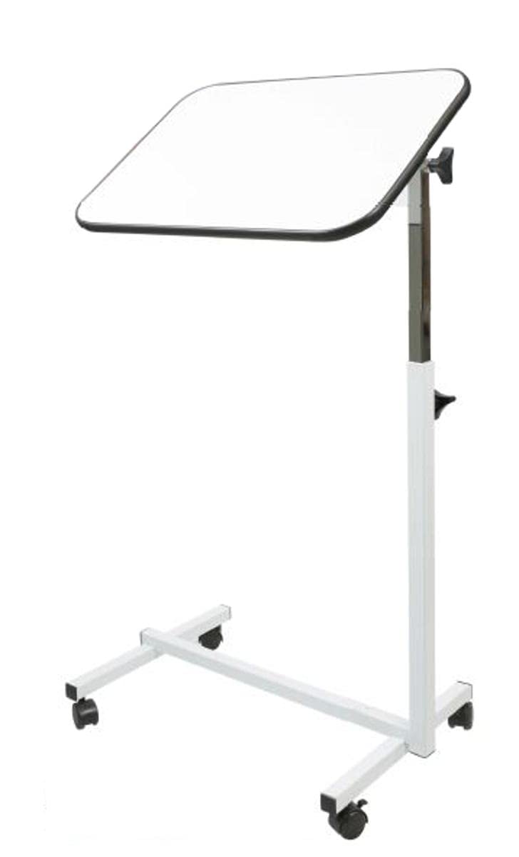FabaCare Beistelltisch für Bett Nova, höhenverstellbarer Betttisch auf Rollen, mit FabaCare Easy To