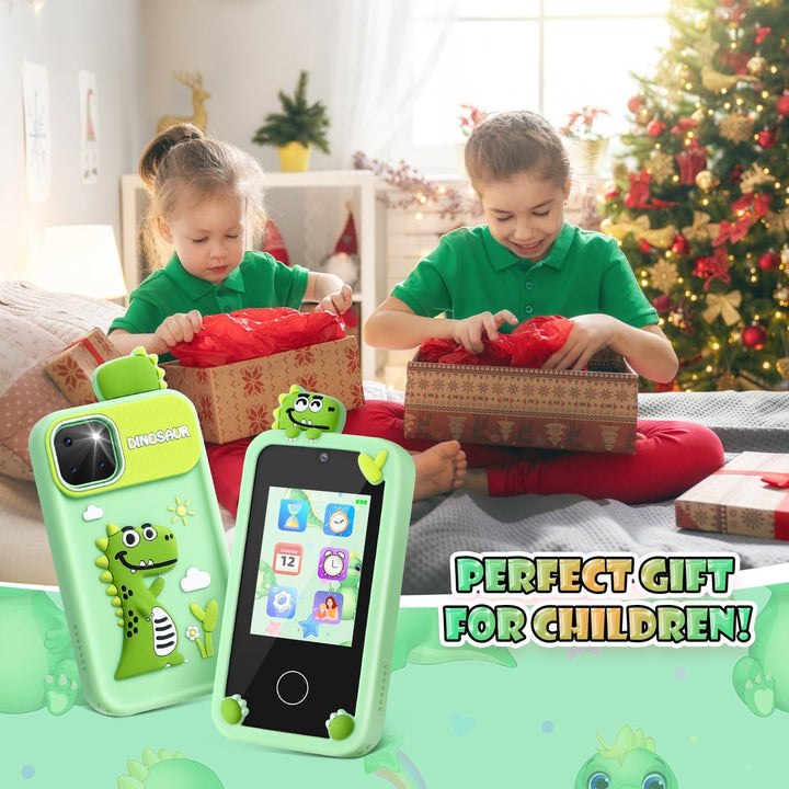 Kinder Smartphone Spielzeug Luckits Kinder Handy mit Touchscreen MP3 Kleinkind Handy mit 32G TF Sili