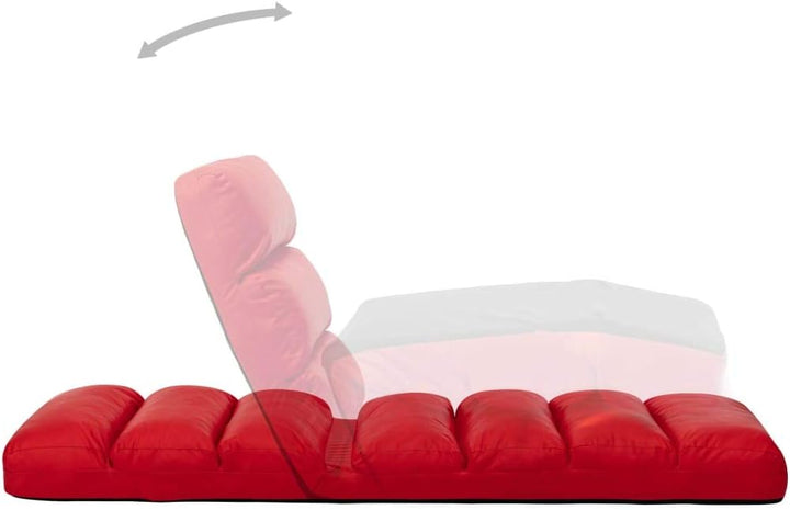 vidaXL Bodenstuhl Faltbar Schlafsessel Sessel Sofastuhl Lounge Bodensessel Liege Bodenkissen Sitzkis