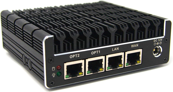 Protectli Vault FW4B - 4 Port, Firewall Micro Appliance/Mini PC - Intel Quad Core, AES-NI, 8GB RAM,
