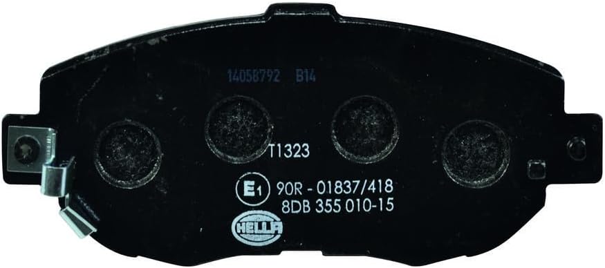 HELLA PAGID 8DB 355 010-151 Bremsbelagsatz - T1323 - Dicke/Stärke: 17.1mm - Bremssystem: Sumitomo -