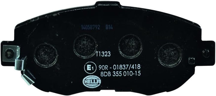 HELLA PAGID 8DB 355 010-151 Bremsbelagsatz - T1323 - Dicke/Stärke: 17.1mm - Bremssystem: Sumitomo -