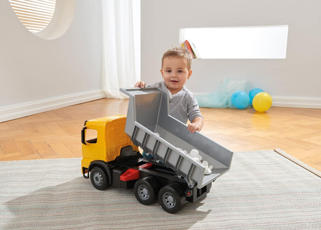 Lena 02065 - Starke Riesen Muldenkipper Mercedes Benz Arocs, ca. 67 cm, grosser Kipper mit 3 Achsen