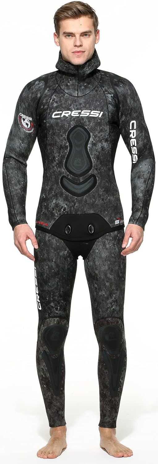 Cressi Apnea Complete Wetsuit - Kompletter Tauchanzug in Soft Neopren, erhältlich in Stärken von 3.5