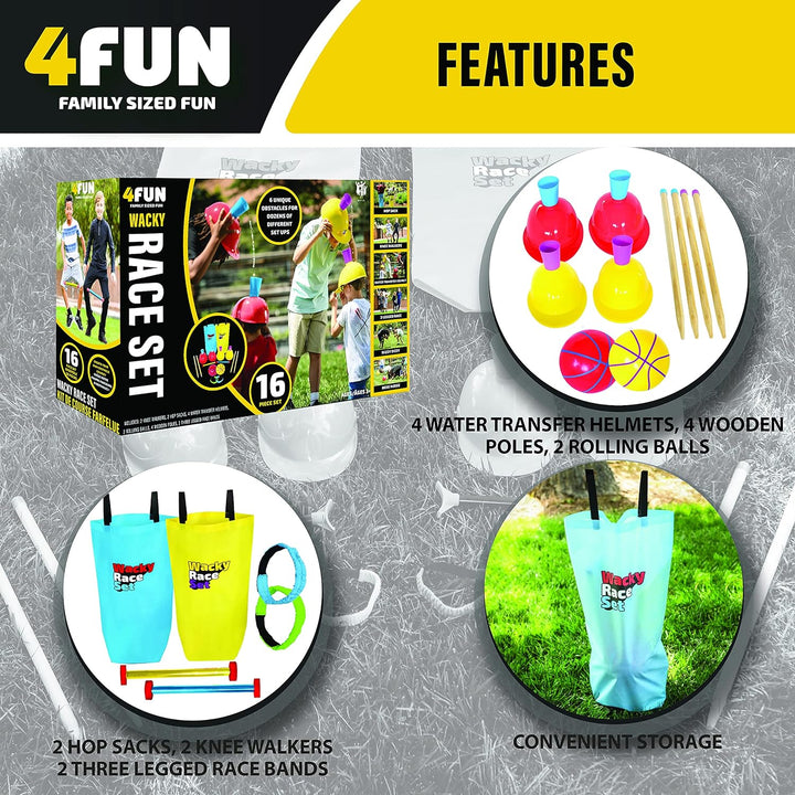 4Fun Fun.035 Wacky Race Obstacle Rennen