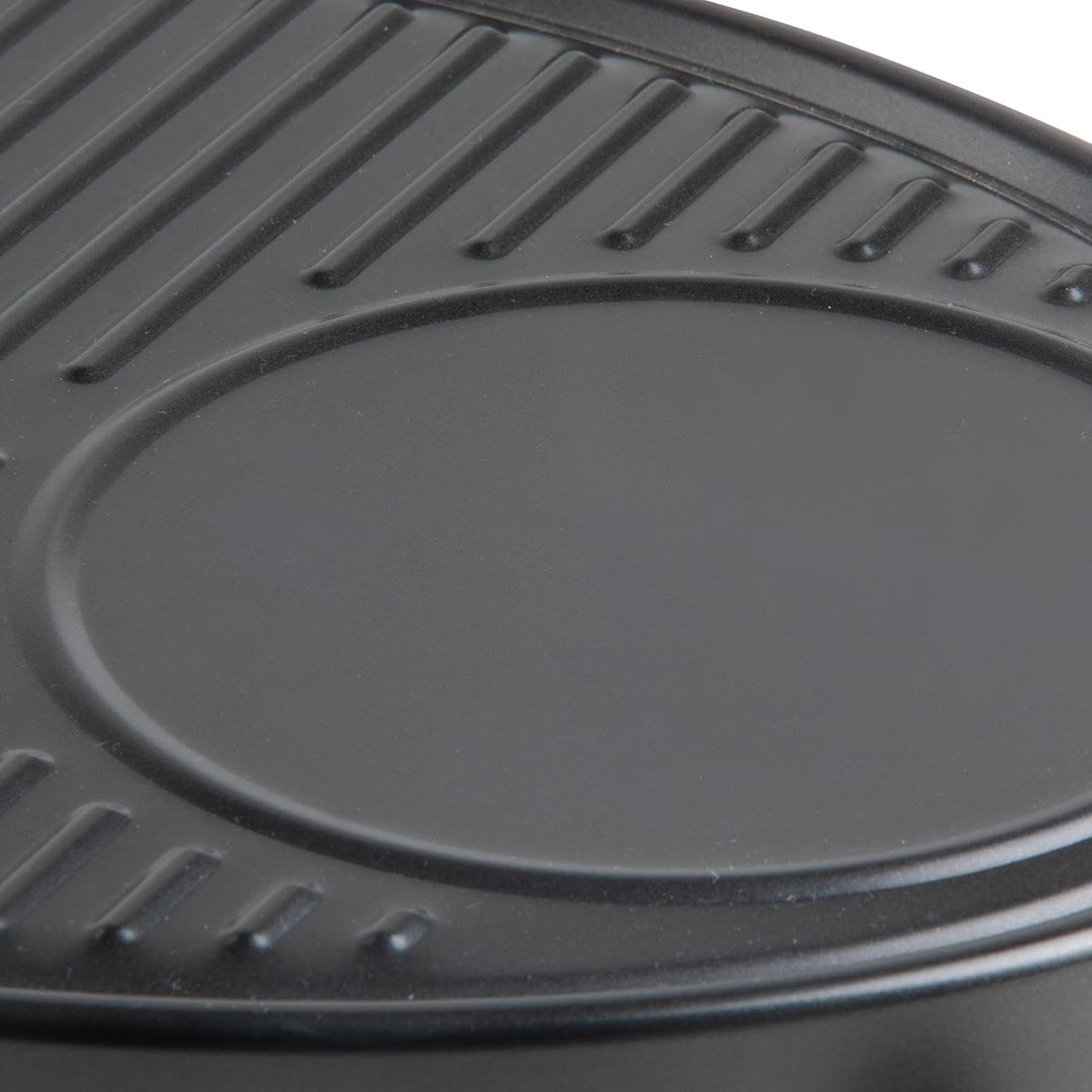 DOMO DO9038G Raclette-Grill, Metall, 1 Liter, schwarz