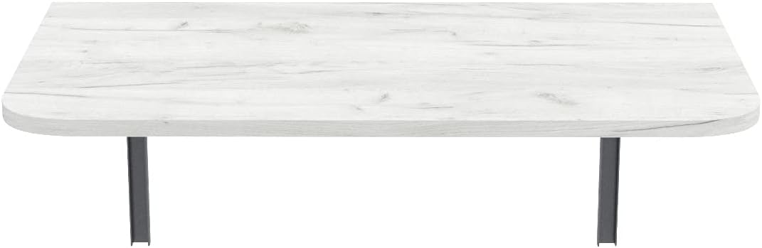 AKKE 60x40 | Wandklapptisch mit abgerundete Ecken Klapptisch Wandtisch Küchentisch Schreibtisch Kind