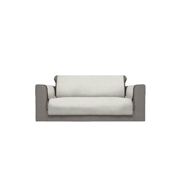 Italian Bed Linen CD-COMFORT-PANNA-2PMX Komfort-Antigleiten-Sofa-Decke,2 Plätze Maxy, Creme 2 Plätze