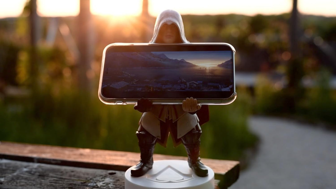 Cableguys Assassin's Creed Ezio Controller Halter & Handy Ständer - Gaming Zubehör für Schreibtisch-