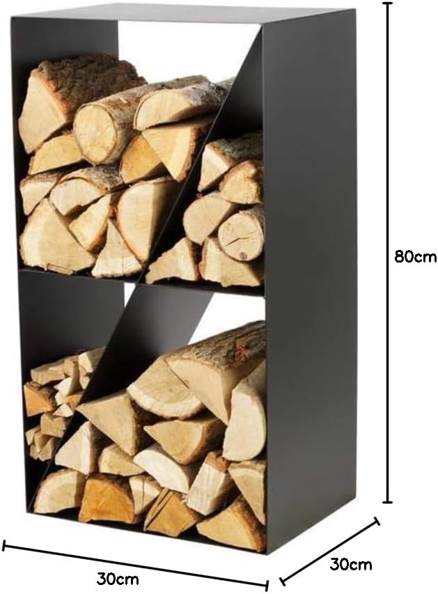 Brennholzregal Kaminholzregal Kaminregal Kaminholz-Regal Magnus 80cm hoch R142