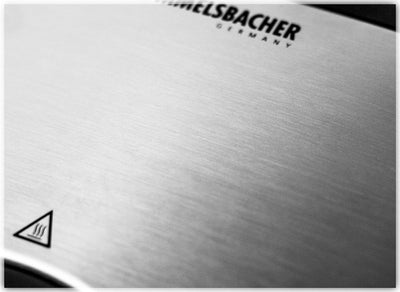ROMMELSBACHER Sandwich Maker ST 710 - für 2 Sandwiches, 2-Lagen Antihaftbeschichtung, schnelles Aufh