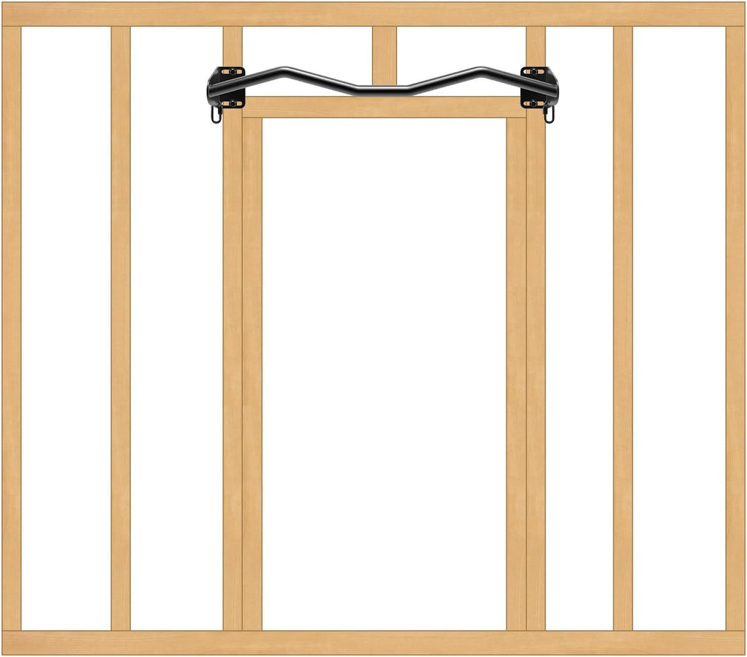 Kipika Heavy Duty Ceiling Mounted Pull Up Bar, Highly Adjustable, Multifunctional Chin Up Bar M Type