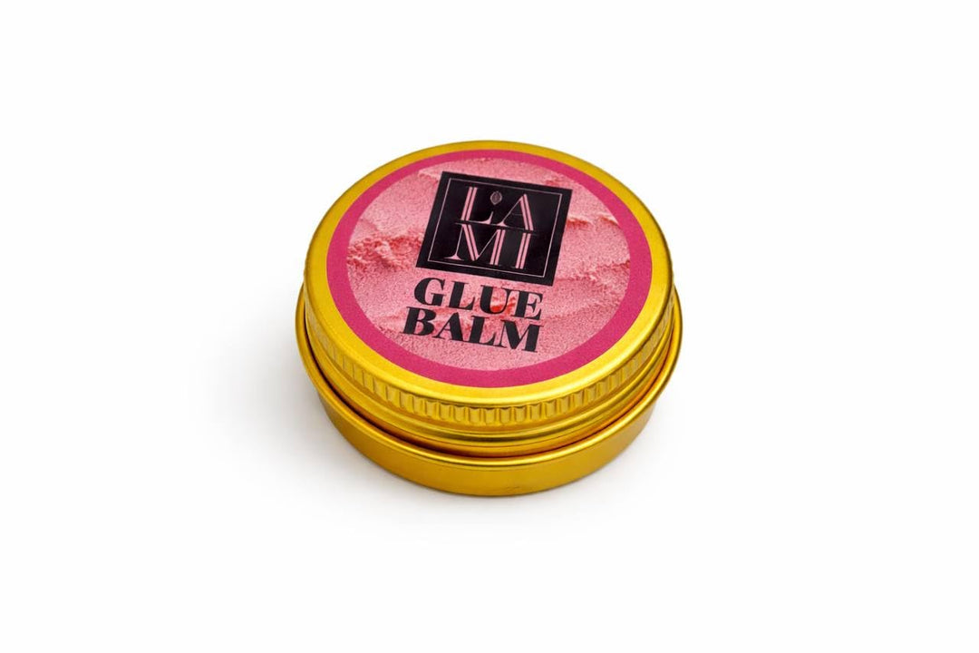 Lami Glue Balm Powerful Peach - Glue without glue, Wimpernlaminierungsprodukt, Enthält Arganöl, Jojo