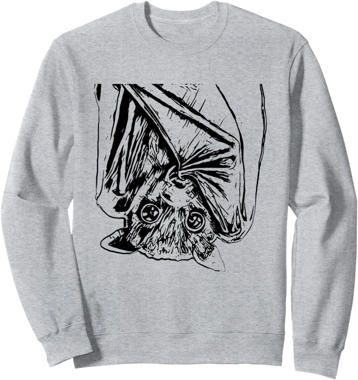 Fledermaus Nacht Motiv Vampire Halloween Flügel Fledermäuse Sweatshirt