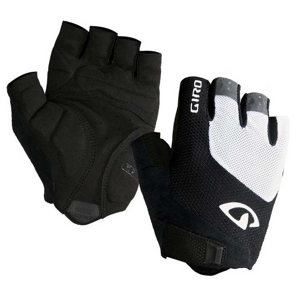 Giro Unisex -Erwachsene Bravo Gel Handschuhe S White/Black-M 22, S White/Black-M 22
