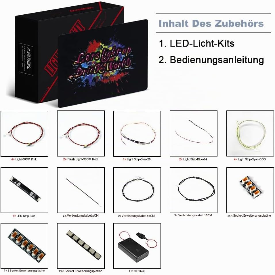 Led Licht Set für Lego 75355 X-Wing Starfighter (Kein Lego-Modell), Dekorationsbeleuchtungsset für L