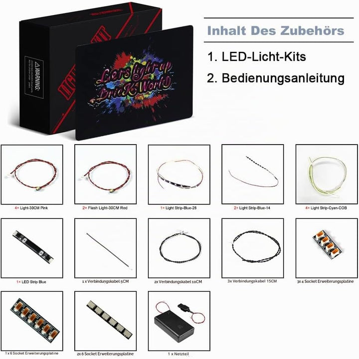 Led Licht Set für Lego 75355 X-Wing Starfighter (Kein Lego-Modell), Dekorationsbeleuchtungsset für L