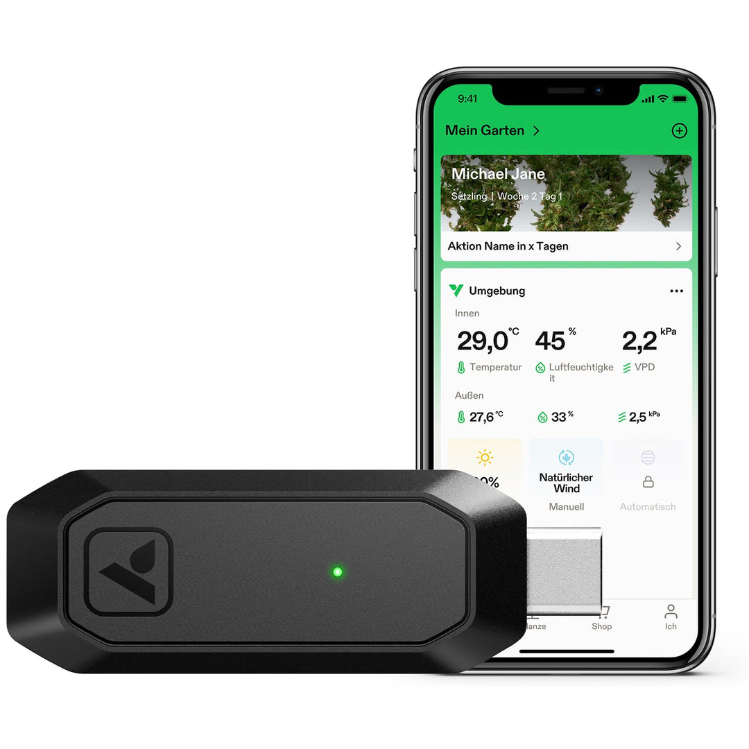 VIVOSUN GrowHub E25 Smart Controller, Plug-and-Play-Steuerungssystem für Growzelt, Kompatibel mit E4