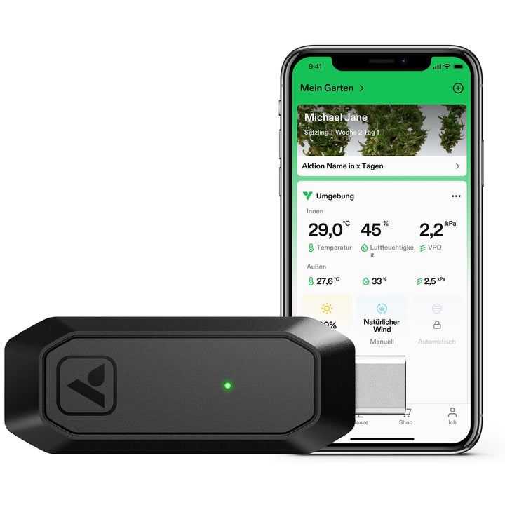 VIVOSUN GrowHub E25 Smart Controller, Plug-and-Play-Steuerungssystem für Growzelt, Kompatibel mit E4