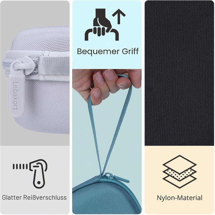 Hart Schutz Hülle Etui Tasche für Bose SoundLink Micro Kleiner Tragbarer Lautsprecher (Schwarz), Sch