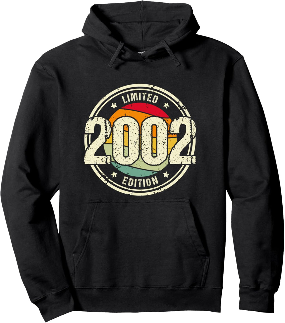 Retro 22 Jahre Jahrgang 2002 Limited Edition 22. Geburtstag Pullover Hoodie