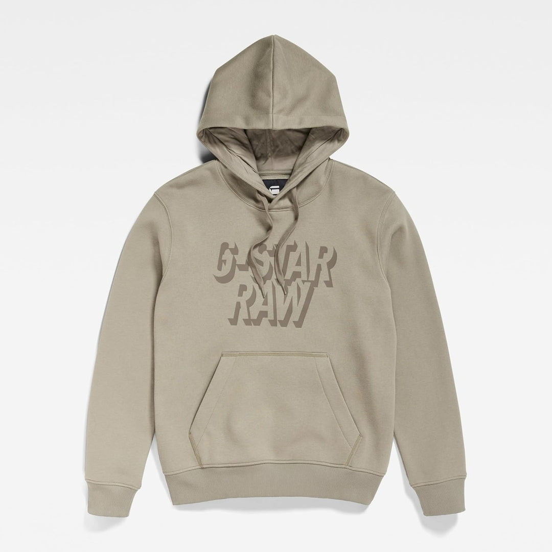 G-STAR RAW Herren Retro Shadow Graphic Hooded Sweatshirt Sweats M Grün (Shamrock D22236-a971-2199),