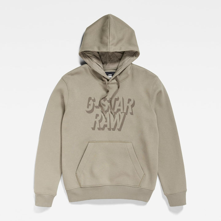 G-STAR RAW Herren Retro Shadow Graphic Hooded Sweatshirt Sweats M Grün (Shamrock D22236-a971-2199),