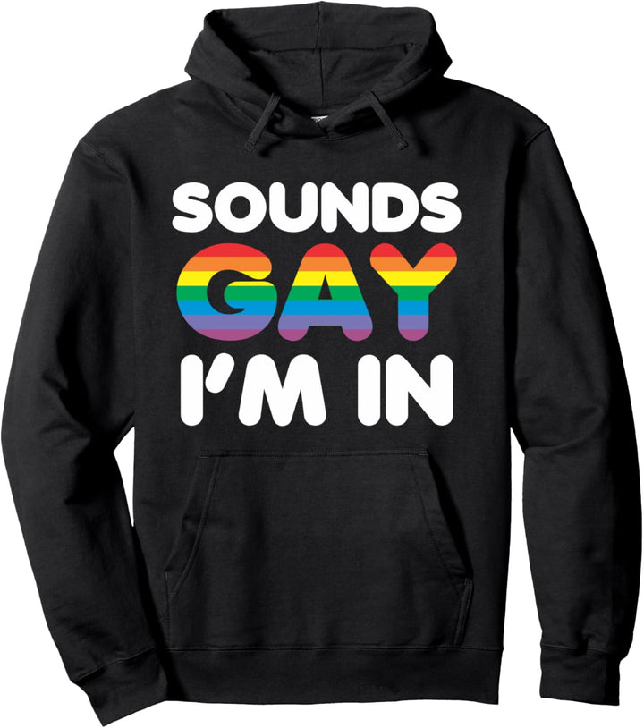 Sounds Gay I'm In | LGBT Pride Geschenk Pullover Hoodie