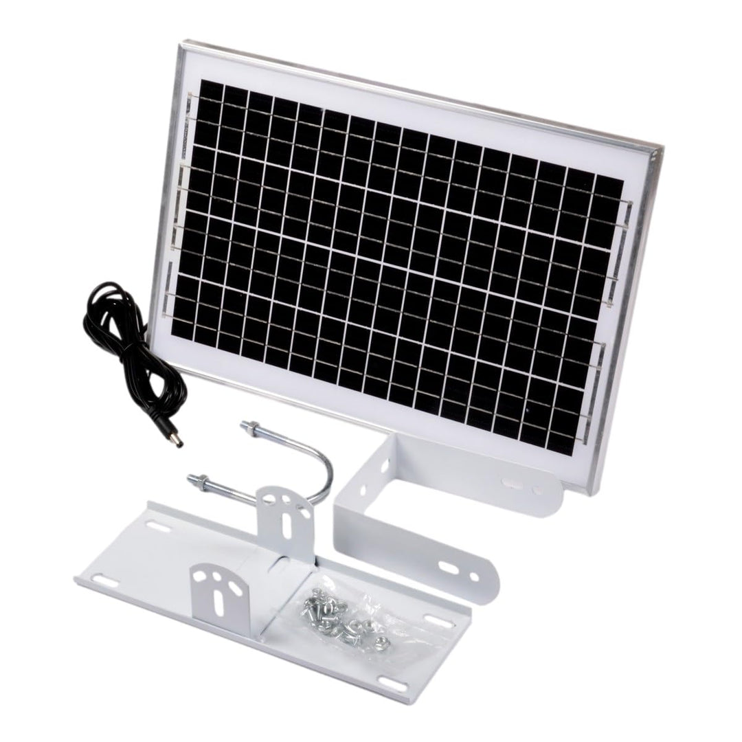 AFTERTECH 10 W 24 V Photovoltaikmodul - Solarpanel - Monokristallin 10 Wp 36 V Ideal für 24 V System