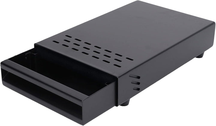 Wakects Kaffee-Klopf-Box-Behälter, Edelstahl-Gummi-Kaffeemehl-Klopf-Box-Rest-Pulver-Eimer-Schublade