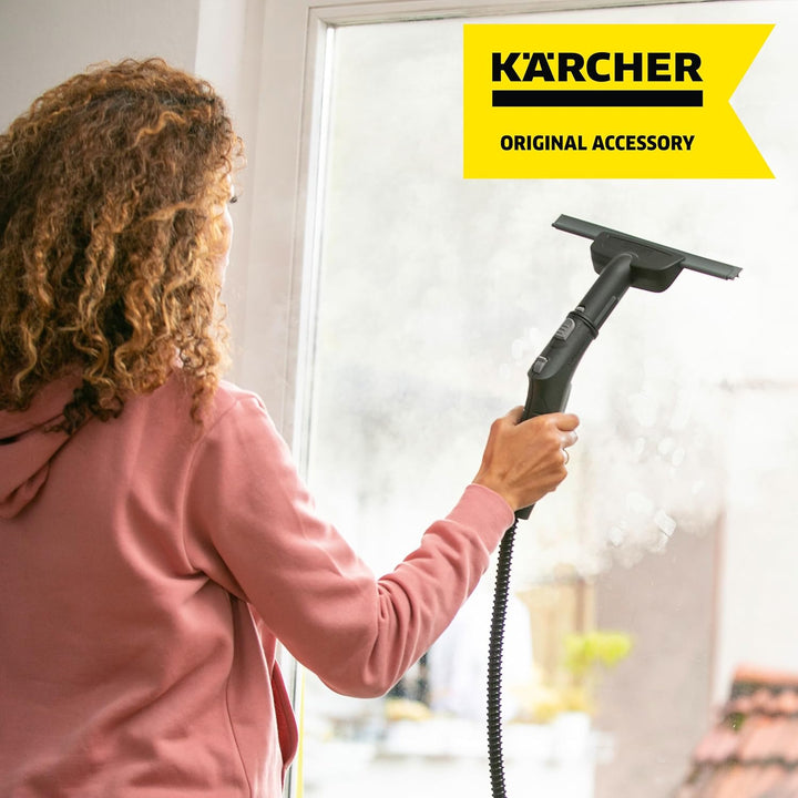 Kärcher Fensterdüse für Kärcher Dampfreiniger (Streifenfreie Reinigung von Glas, Fenstern und Spiege