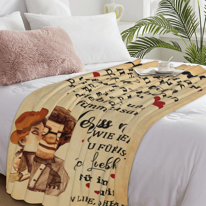 Bold And Brash Hochzeitstag Geschenke für Männer, Kuscheldecke für Meinen Mann, Jahrestag Hochzeitst