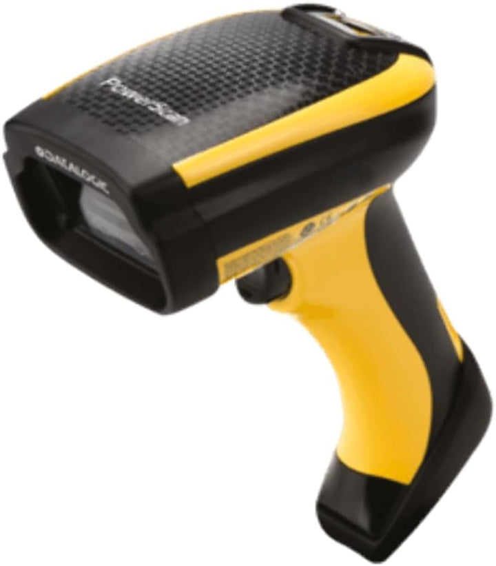 Datalogic PowerScan PM9100 Tragbares Barcodelesegerät, 1D, LED, Schwarz, Gelb