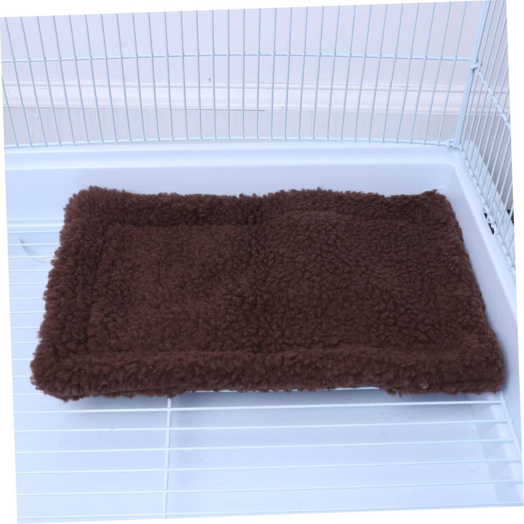 BESPORTBLE Wärmekissen Hamster Unterlage 30x20cm Langlebige Schlafmatte Aus Grauem Material Für Klei