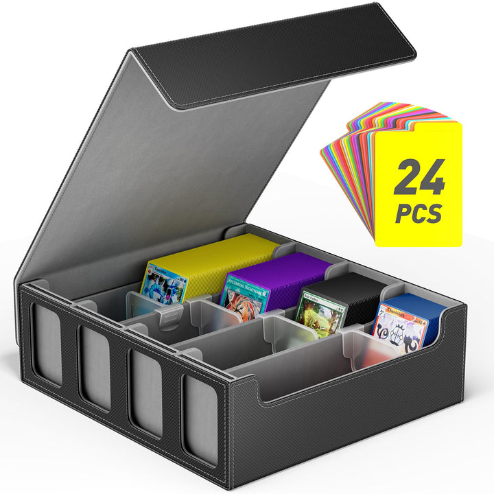 Hot Bee Deck Box Yugioh, Trading Card Box, Sammelkarten Aufbewahrung für 2400 Karten, Magic the Gath