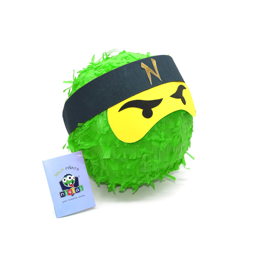 Ninja Pinata - Ideal für die Ninja Party - Pinata Geschenk - Pinata Geburtstag - Farbe zur Auswahl: