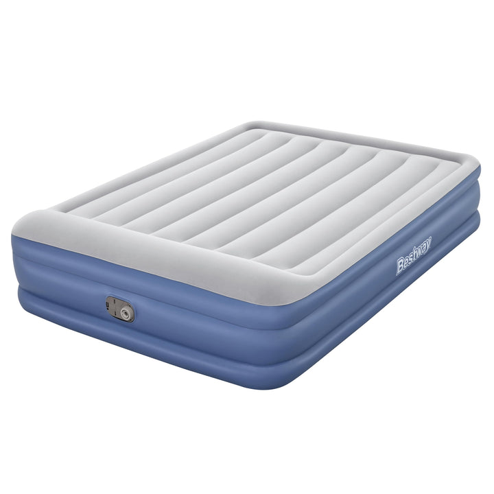 Bestway TriTech Luftbett Vento mit integrierter Elektropumpe Double XL/Mid 203 x 152 x 46 cm