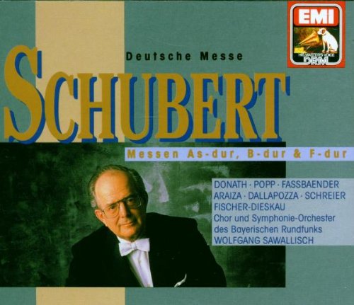 Messen D.872, 678, 324, 105, Audio-CD