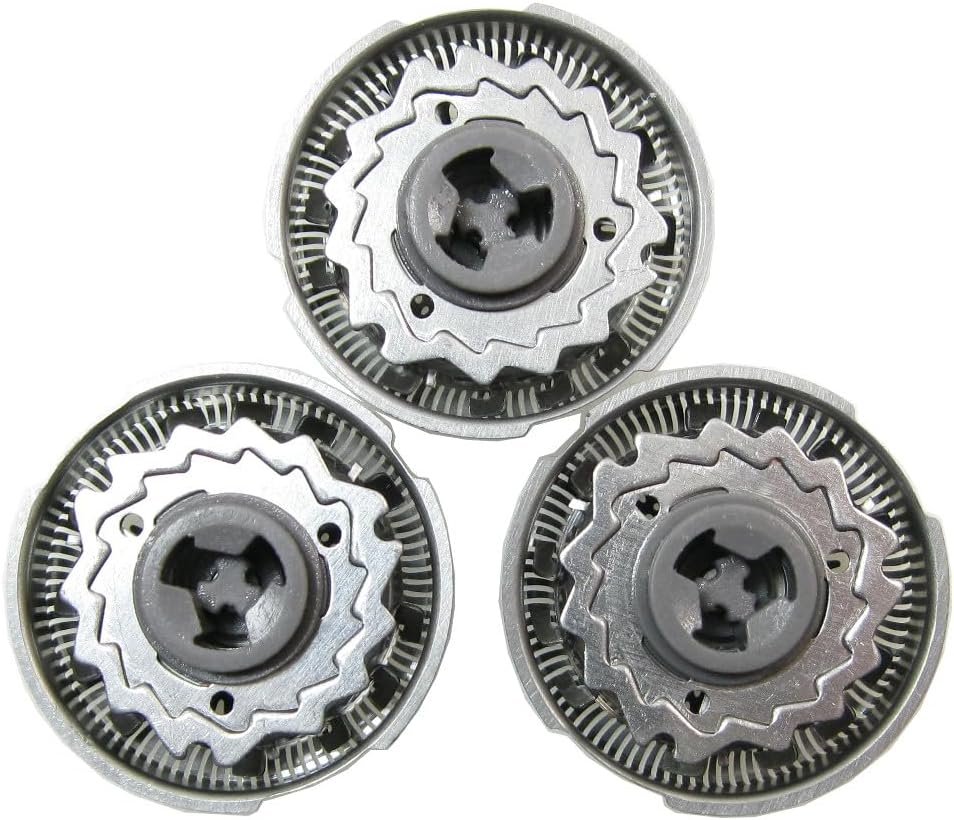 3x Trade-Shop Scherkopf Messer Klingen kompatibel mit Philips S9522 S9531 S9711 S9721 S9731 S9781 S9