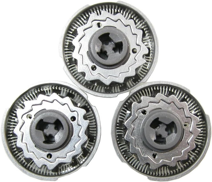 3x Trade-Shop Scherkopf Messer Klingen kompatibel mit Philips S9522 S9531 S9711 S9721 S9731 S9781 S9