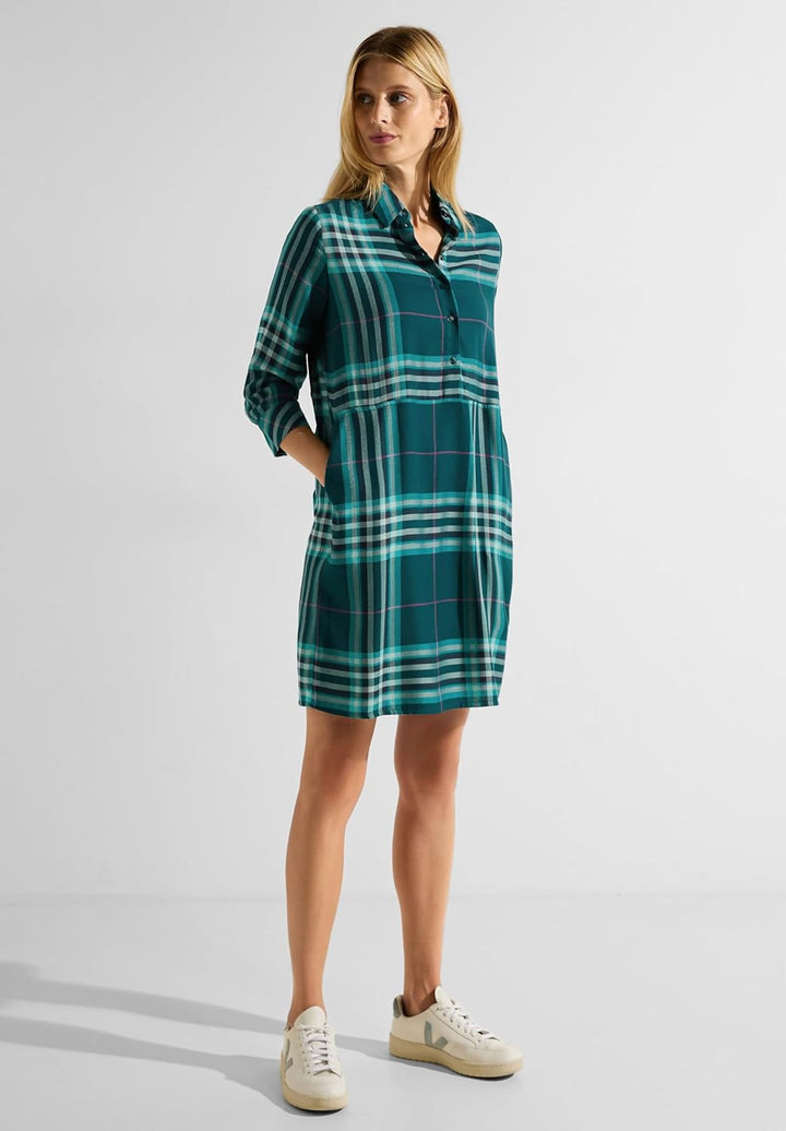 Cecil Damen Kleid M Deep Lake Green, M Deep Lake Green